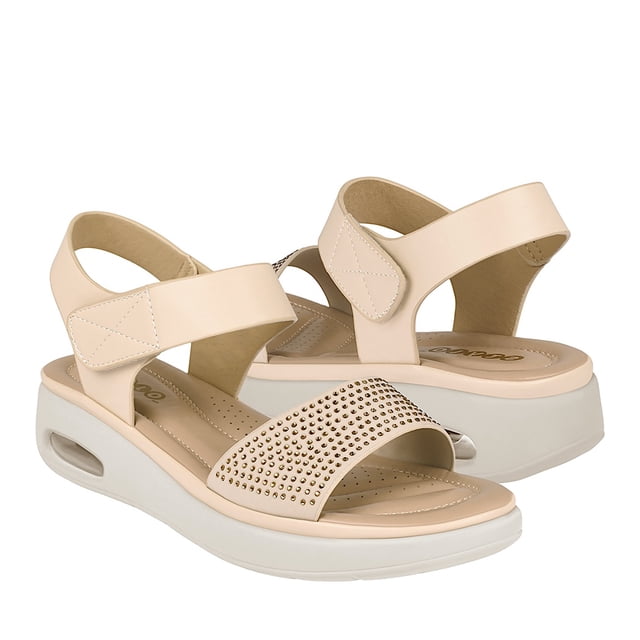 SANDALIAS DAMA STYLO 2517003 SIMIPIEL BEIGE