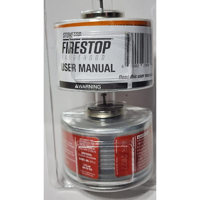 StoveTop FireStop Venthood Fire Suppressant Pack Of Pair, 40 OFF