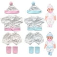 thumbnail image 7 of STPToys Doll Outfit for 10-12 inch Reborn Dolls,Reborn Doll Clothes Outfit Accessories - Blue, 7 of 7