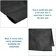thumbnail image 4 of Tela de repuesto para silla de playa (145 x 43 cm), color negro. Ideal para patio, jardín, playa, hogar, etc., 4 of 8