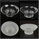 thumbnail image 3 of Jabonera Caja de almacenamiento de vidrio redonda Accesorios de soporte transparente para baño de ducha Hotel Scrub-clear, 3 of 5