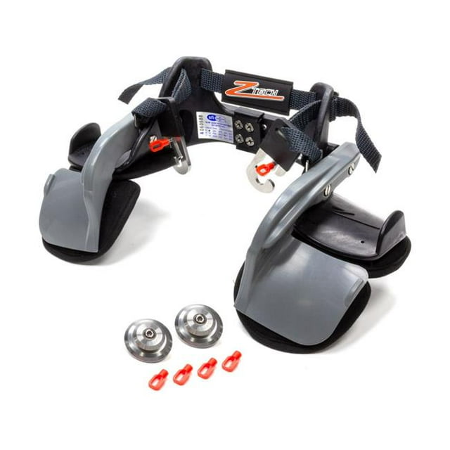 Zamp ZAMNT004003 Z-Tech Sport Série 4A Tête & Cou Contention - Gris