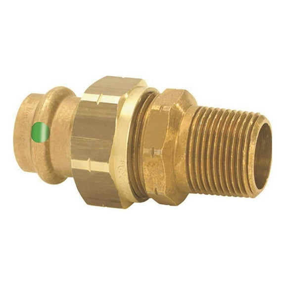 Viega 79735 3/4 in. x 3/4 in. Zero Lead Bronze Union