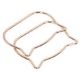 thumbnail image 2 of Manija del bolso Lindo Exquisito Orejas de Gato DIY Bolso Monedero Manija Accesorios de HardwareOro claro, 2 of 14