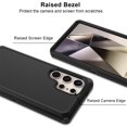 thumbnail image 4 of Ebizware Samsung Galaxy S24 Ultra Shockproof Military Grade Dual Layer Protection phone Case, Black, 4 of 10