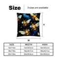 thumbnail image 5 of Honeybee Bed Pillow Covers Set - 2 Decorative Throw Pillow Patterns - Available in 16x16, 18x18, and 20x20 Inches for Any Occasion - Decorative Pillows, Bed Pillow, 5 of 6