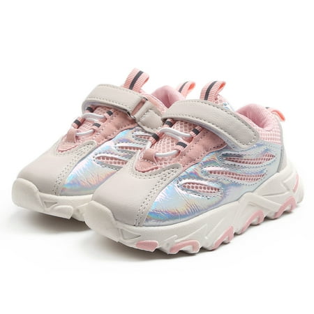 

EQWLJWE Girls Shoes Children Kids Toddler Baby Boys Running Sport Shoes Mesh Sneakers Girls Sports Shoes Holiday Clearance