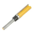 CPAN 4pcs Router Bit Template Cutter 1/4" Shank Straight Woodwork Wood