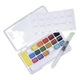 thumbnail image 4 of Set de Acuarelas Profesionales ATL 18 Pastillas Estuche Pincel Multicolor, 4 of 5