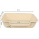 thumbnail image 4 of Caja de arena para gatos Ying Tutu, paquete de 2 unidades, extra grande, 61 x 51 cm, entrada baja, 4 of 7