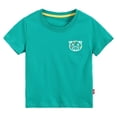 thumbnail image 2 of LYMAYTER Kids Baby Short Sleeve T-Shirt for Boys Summer 100% Organic Cotton Tee Shirt Toddler Casual Crew Neck Tees Shirts,Size 1-10T, 2 of 11