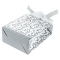 thumbnail image 4 of 50pcs Beautiful Wedding Favour Candy Boxes Gift Boxes with Ribbons (Silver), 4 of 6
