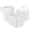 White, variant on Kook Sugar and Creamer Set Sugar Bowl with Lid and Spoon, 3 pieces, Navy Blue