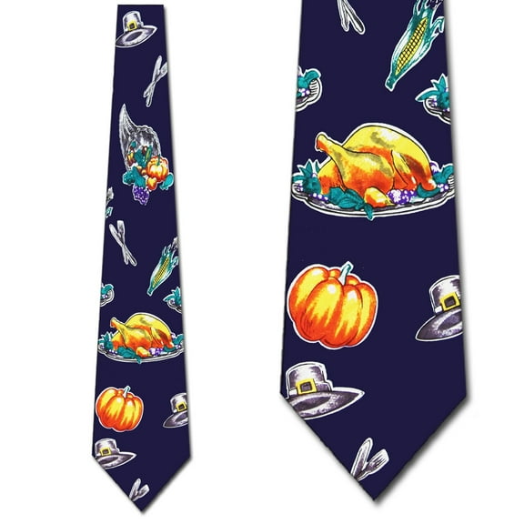 Thanksgiving Memories Necktie Mens Tie by Steven Harris