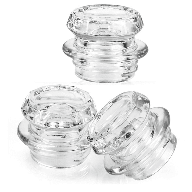 Coffee Percolator Glass Top Replacement-Glass Percolator Top for ,,, Percolators and More 3Pack,3 * Coffee Percolator Glass Top Replacement,Transparent