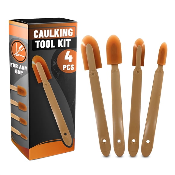 Outil de Finition en Silicone pour Calfeutrage de Coulis, Mastic de Calfeutrage, Épandeur, Spatules, Applicateur, Outils en Caoutchouc, Ensemble de 4 Tailles