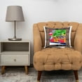 thumbnail image 3 of 3drose, Woody Classic Surfing Car, 16x16 inch Pillow Case, 3 of 5