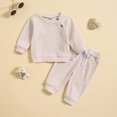 Baby Boy Outfits,Toddler Boys Long Sleeve Solid Tops And Pants Child