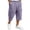 Light Purple -CQ55, variant on Nestiefly Men's Capri Cargo Casual 3/4 Shorts Elastic Waist Drawstring Wide Leg Below Knee Sweatpants Baggy with Pockets Navy 4XL