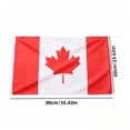 thumbnail image 3 of Canada Flag Color and Fade Proof, Canvas Header and Double Stitched, Canadian National Flags with Brass Grommets, Outdoor Indoor Banner, Patriotic Decor for Home, 3 of 6