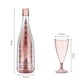 thumbnail image 3 of 5 copas de champán extraíbles y reutilizables para cerveza, vino y mimosa que ahorran espacio. Rosa, 3 of 9