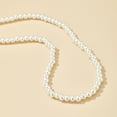thumbnail image 7 of SmartBy WomenFaux Pearl White Alloy Round Short Choker Necklace for Party, 7 of 7