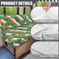 thumbnail image 6 of Yuyamidu Green Leaf RV Dinette Cushion Covers St. Patrick's Day RV Dinette Cushion Slipcover Stretch Loveseat Slipcovers for Travel Trailer Couch RV Seat Covers, 6 of 7