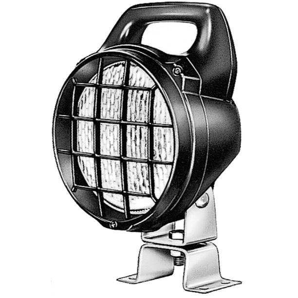 Hella Matador Halogen Work Lamp with Grille & Switch (CR) 24V Walmart