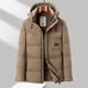 thumbnail image 2 of Chaquetas de invierno para hombre 2024, nueva ropa de diseñador, ropa gruesa y cálida de protección contra el frío, relleno de ganso de primera calidad, ropa de abrigo adecuada para, 2 of 4