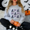 thumbnail image 5 of Coquette Witch Hat Collage - Women's Graphic Sweatshirt, 5 of 16