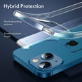 thumbnail image 2 of Étui Hybride pour iPhone 13 Mini [Dossier Résistant aux Rayures] [Cadre de Protection Gracieux] Série Classique, Transparent, 2 of 8