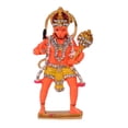 thumbnail image 2 of Gold Plated Lord Hanuman Car Dashboard God Idol - Hanuman Murti (Size 10cm x 4.5cm), 2 of 6