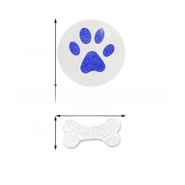 Bandera con forma de perro Let's Pet, pancarta con temática de mascotas, decoración para fiesta de cumpleaños, bandera con cadena de flores