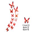 thumbnail image 2 of Bienvenido Luminoso tridimensional mariposa dormitorio habitación infantil decoración de pared pegatinas de pared, 2 of 5