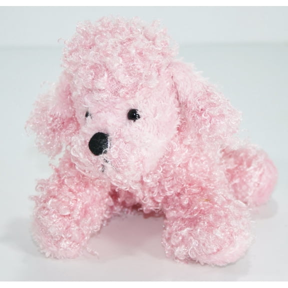 Ganz Webkinz Lil' Kinz - Pink Poodle Plush (NO WEBKINZ CODE)(BONUS 1 WEBKINZ GIFT BAG)