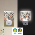 thumbnail image 2 of Yayeee LED Plug in Night Light for The Home with Auto Dusk to Dawn Light Sensors, 2 Pack, Mountain Pattern, 2 of 6