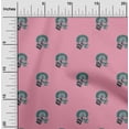 thumbnail image 1 of oneOone Cotton Flex Fabric Leaves & Floral Block Printed Craft Fabric BTY 40 Inch Wide, 1 of 4