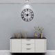 thumbnail image 2 of Reloj de pared de metal redondo grande JAMW Estilo vintage Silencioso Sin tictac 40 cm, 2 of 4