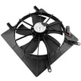 thumbnail image 6 of BOXI 620-232 Left Driver Side Radiator Cooling Fan Assembly Fits for Honda CR-V 2002-2006 / for Honda Element 2003-2011 (Number Of Blades:5) | Replaces 19030-PNA-003, 6 of 7