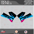 thumbnail image 3 of Kalair GFX Graphics Kit for KTM 200XC 250XC 300XC 450XC 525XC (2005-2007) Bold Series, 3 of 5