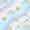 Light Blue, variant on Manfei Kawaii Rainbow Twin Sheets, Bling Stars Galaxy Print Bedding, Blue Purple, 3-Piece, 1 Flat Sheet, 1 Fitted Sheet and 1 Pillowcase