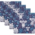 thumbnail image 5 of GZHJMY Cute Koala Cloth Napkins Set of 1, Reusable Washable Oversized Table Napkins for Family Wedding Dinner Party Home Decor, 20 Inch Decorative Washcloths, 5 of 7