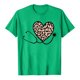 thumbnail image 5 of Camisetas con estampado de letras y cuello redondo de verano para mujer, blusas femeninas cómodas y elegantes, Tops OAVQHLG3B Store  lin121212, 5 of 5