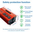 thumbnail image 3 of Inversor de corriente MOVFFGGRM 500 W DC 12 V a 110 V AC con puertos USB, 3 of 6