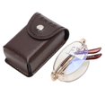 thumbnail image 1 of Lunettes de lecture multifocales progressives pour presbytes, bloquant la lumière bleue, pour hommes et femmes (+300\xa0% de monture dorée), 1 of 4