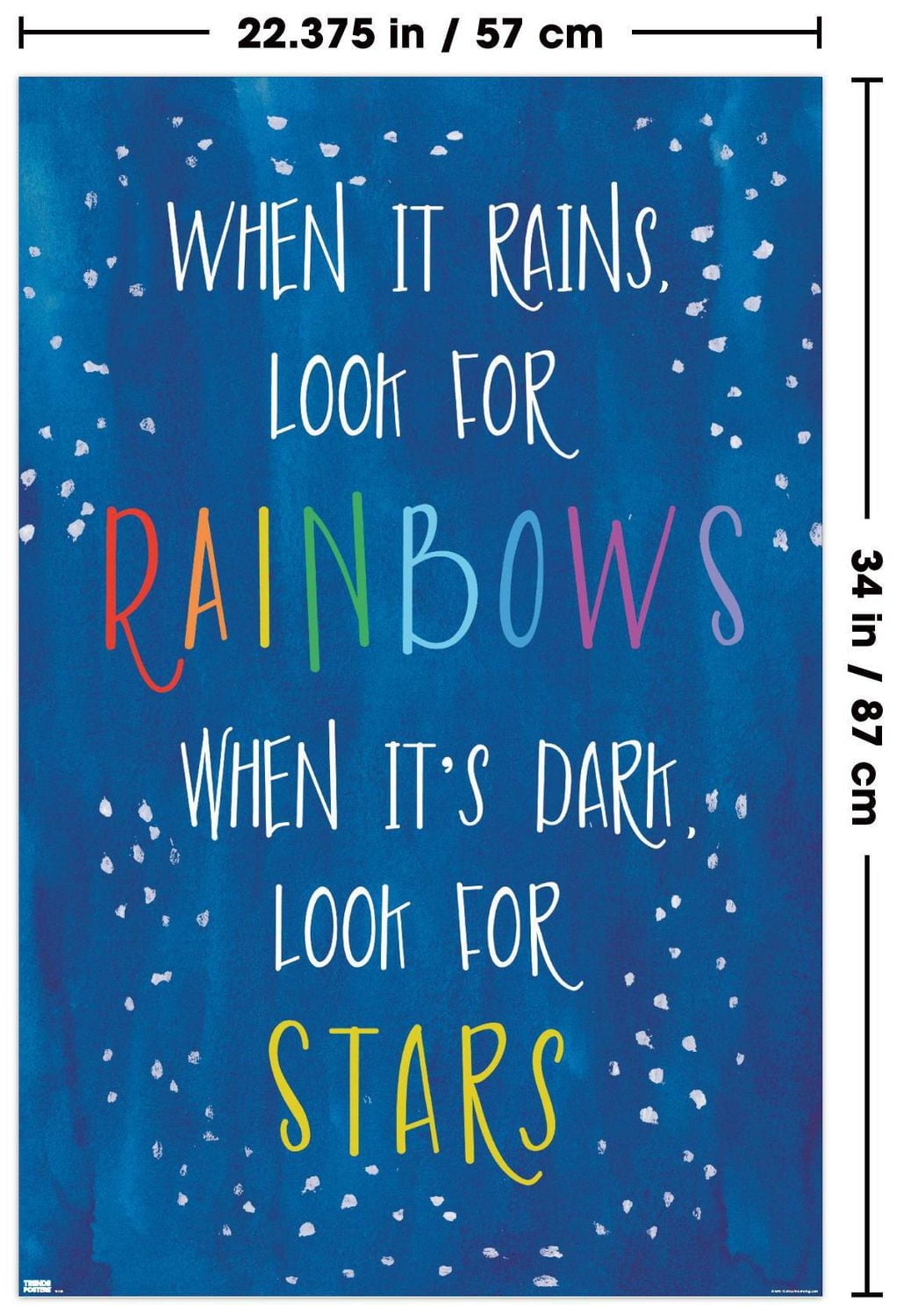 Ink Elephant Wall Poster, 22.375" x 34"