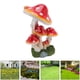 thumbnail image 4 of Adorno De Jardín, Escultura De Hongo Para Exteriores, Resina Sintética Resistente A La Intemperie, Roja, Ampliamente Aplicable Para Decoración Del Hogar ANGGREK Otros, 4 of 8