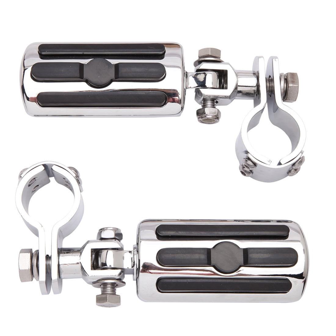 2Pcs 32mm Chrome Motorcycle Foot Pegs Footrest with Mount Fit For GoldWing GL1500 GL1800 Motorcycle Foot Pegs 2Pcs 32mm Chrome Motorcycle Foot Pegs Footrest with Mount Fit For GoldWing GL1500 GL1800 Motorcycle Foot Pegs