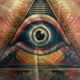 thumbnail image 5 of 2/3pcs Bedding Set All-seeing Eye Printed Comforter Cover Set Adult Newly Design Bedspreads,Queen (90"x90"), 5 of 6