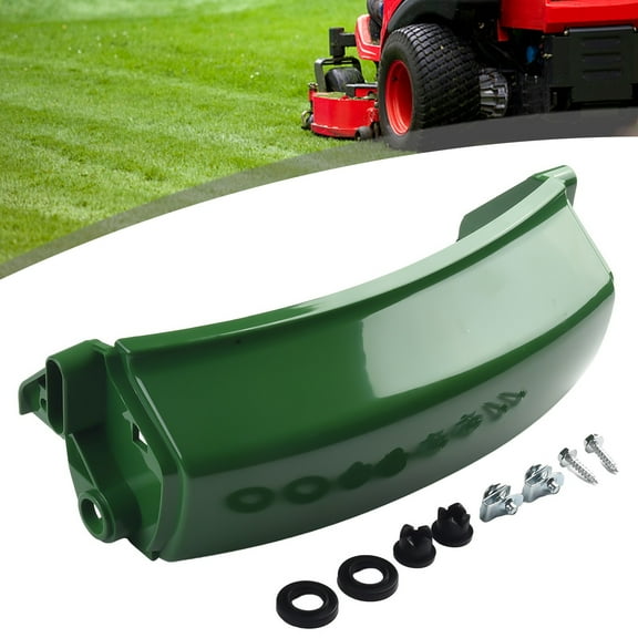 Tractor Front Bumper and Upper Hood Kit for John Deere LT133 LT155 LT166 LT150 LT160 LT170 LT180 LT190 - Green Plastic Replacement Part AM128998 Fangkenuo